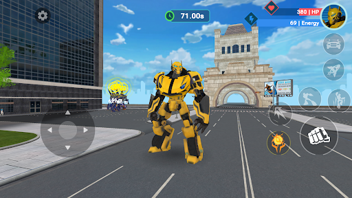 Robot Game Robot War Captura de Tela 1