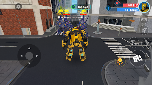 Robot Game Robot War Captura de Tela 3