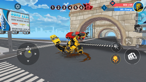 Robot Game Robot War Captura de Tela 4