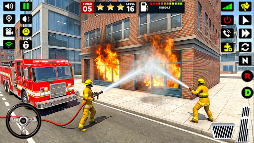 Fire Engine Rescue Sim Games スクリーンショット 6