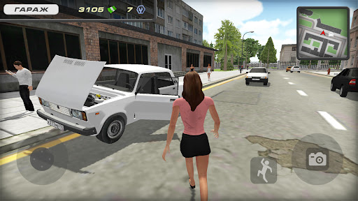 Lada 2107 Russian City Driving スクリーンショット 3