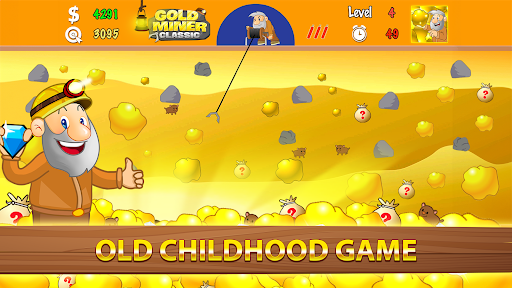 Gold Miner Classic: Gold Rush Screenshot 1