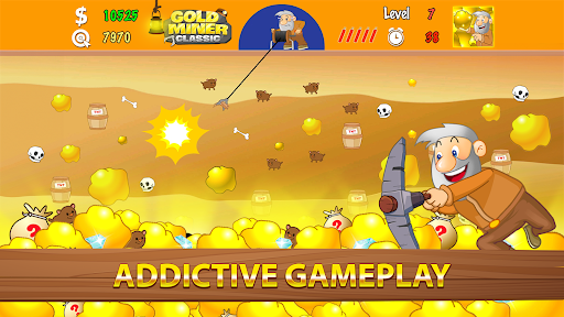 Gold Miner Classic: Gold Rush Screenshot 2