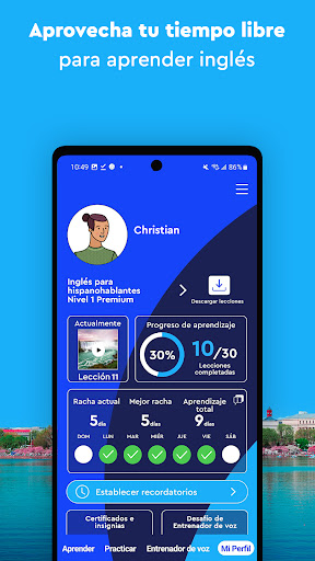 Pimsleur Aprende Inglés Rápido スクリーンショット 4