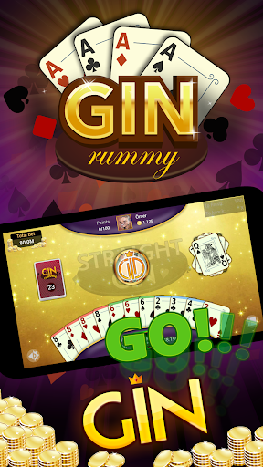 Gin Rummy - Sem Conexão Screenshot 1