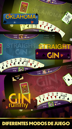 Gin Rummy - Sem Conexão Screenshot 2