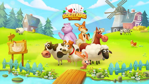 Solitaire - My Farm Friends Captura de Tela 1
