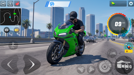 Traffic Bike Racing Moto Rider Screenshot 1