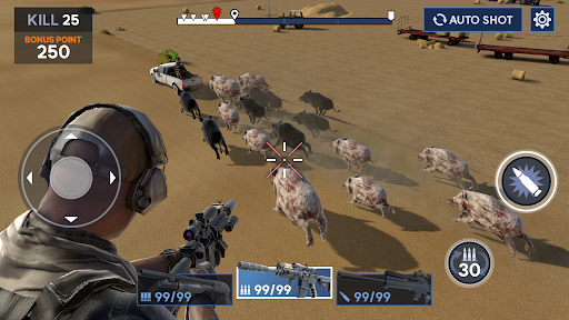 Heli Hog Hunt - Sniper Game Screenshot 6