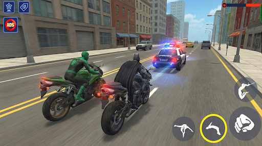 Spider Rope Ninja vegas city Screenshot 1