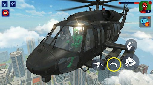 Spider Rope Ninja vegas city Screenshot 2