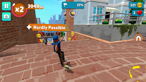 Faily Skater スクリーンショット 2