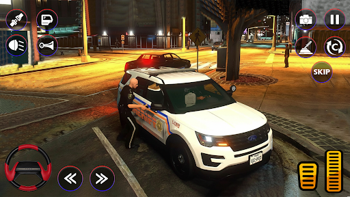 pak polícia coche parking sim Captura de tela 2