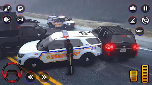 pak polícia coche parking sim Captura de tela 4