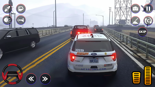 pak polícia coche parking sim Captura de tela 5