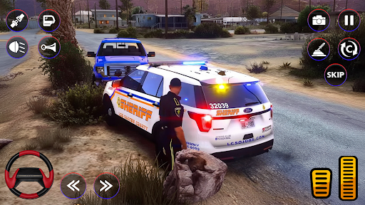 pak polícia coche parking sim Captura de tela 6