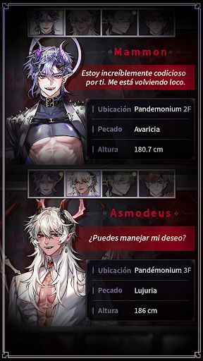 Kiss in Hell: Fantasy Otome Screenshot 3