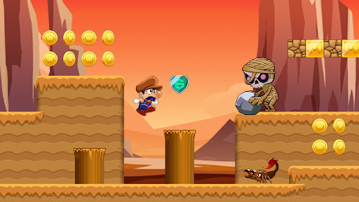 Super Bino Go:Juegos de correr Captura de tela 2