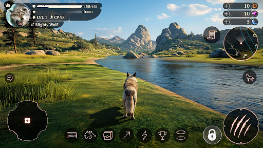 The Wolf: Juego de Animales スクリーンショット 1