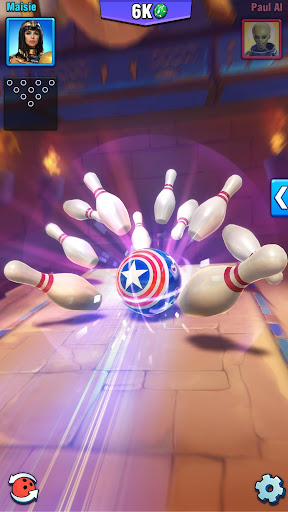 Bowling Crew: Jogo de Bolos 3D Screenshot 2