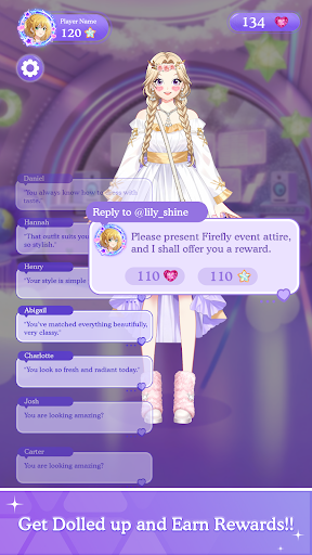 Star Idol Doll Dressup Game Screenshot 2