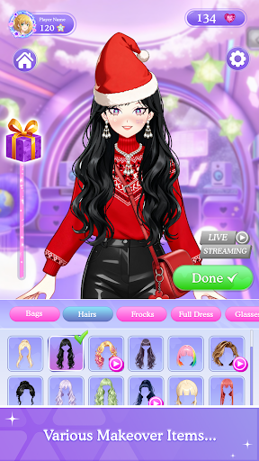 Star Idol Doll Dressup Game Screenshot 4