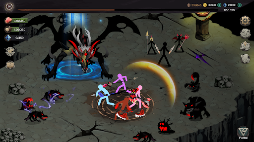 Stickman Myth: Idle RPG Shadow スクリーンショット 4
