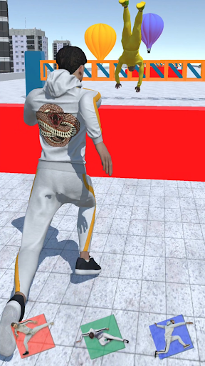 ParkoV - rooftop parkour race Screenshot 1