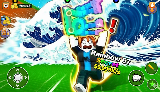 Escape Tsunami: Save Brainrots Screenshot 2