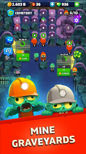 Tomb Miner - Idle Merge Tycoon スクリーンショット 4