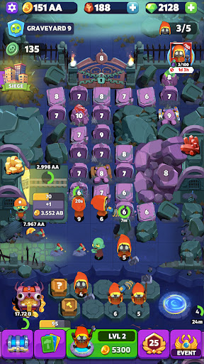 Tomb Miner - Idle Merge Tycoon スクリーンショット 5