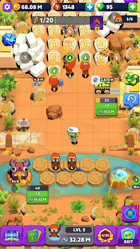 Tomb Miner - Idle Merge Tycoon スクリーンショット 6
