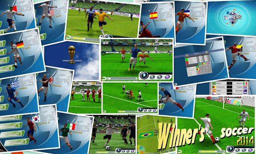 勝者のサッカー スクリーンショット 1