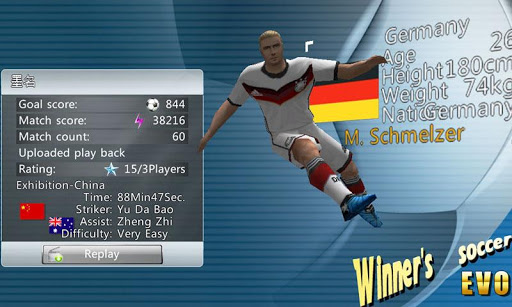 勝者のサッカー スクリーンショット 2