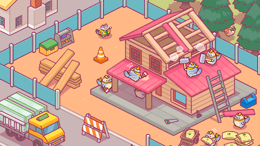 Lumbercat: Juego Idle Tycoon Screenshot 6