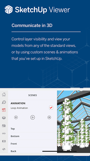 Captura de tela do SketchUp Viewer 2