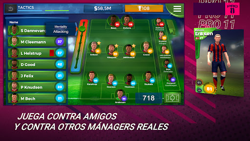 Pro 11 - Football Manager Game Screenshot 3