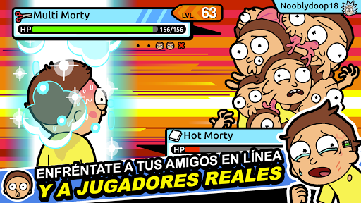 Pocket Mortys スクリーンショット 2