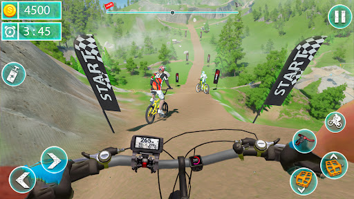 mtb cuesta abajo: bmx corredor Screenshot 1