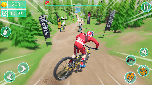 mtb cuesta abajo: bmx corredor Screenshot 4
