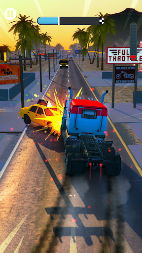 Overtake Rush: Juego de coches Screenshot 1