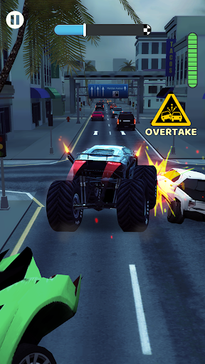 Overtake Rush: Juego de coches Screenshot 4