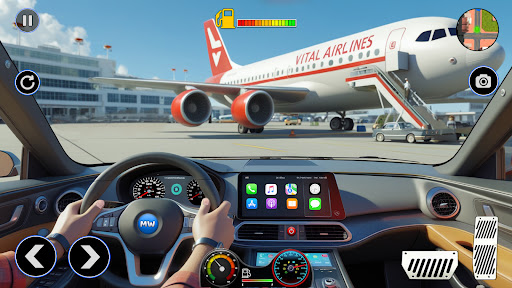 Airplane Pilot Car Transporter Screenshot 1