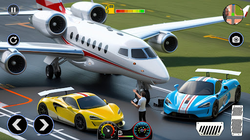 Airplane Pilot Car Transporter Screenshot 4