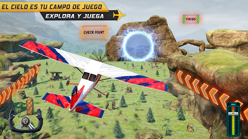 Skydrift:飛行機ゲームのスクリーンショット5