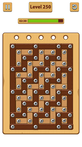 Nuts Bolts ASMR - Wood Nuts Screenshot 3