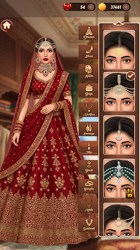 Bridal Makeup Wedding Dress up Captura de Tela 3