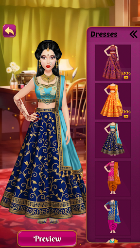 Indian Wedding Girl Dress Up Screenshot 5
