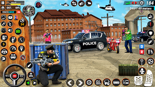 Police Moto Bike Crime Chase Screenshot 4