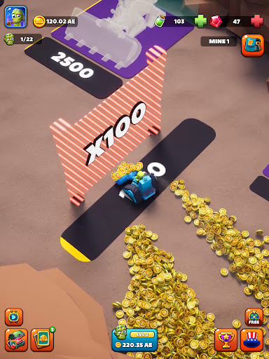 Idle Zombie Miner: Tycoon Ouro Captura de Tela 6